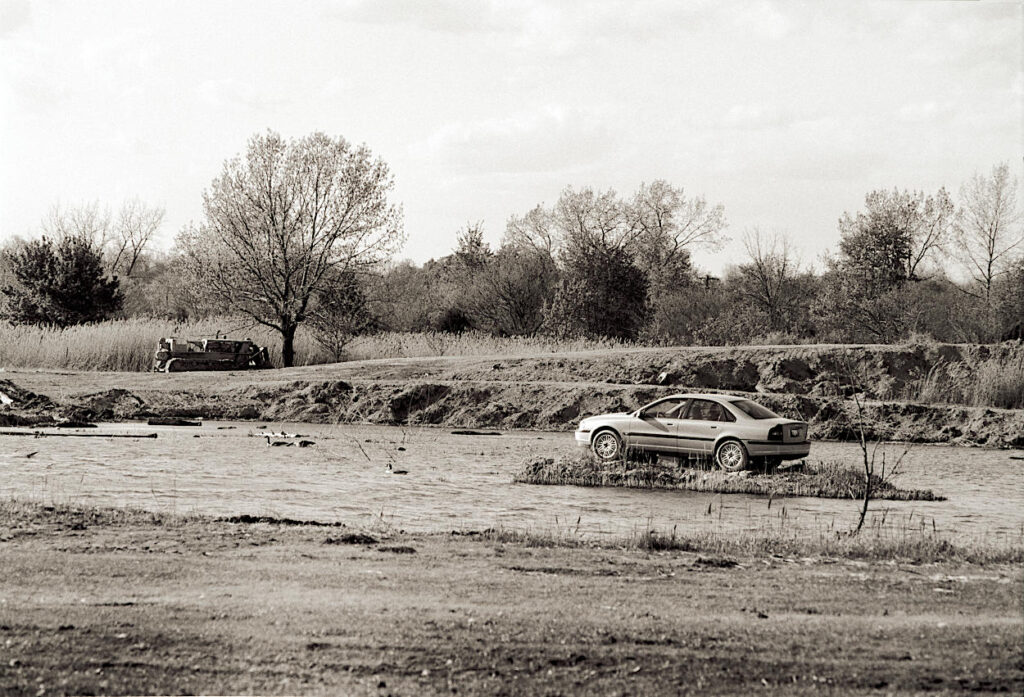 A forgotten car found in an equally forgotten rural community.